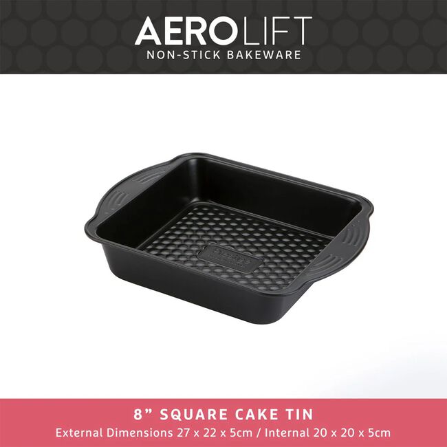 Prestige Aerolift 8" Square Tin